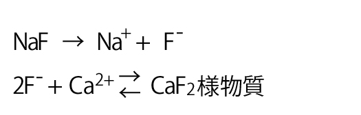フッ化ナトリウム（NaF）の特徴